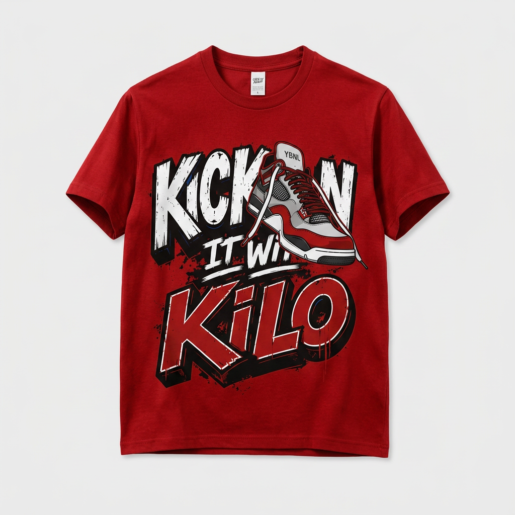 Kickin It Wit Kilo Tee — True Red